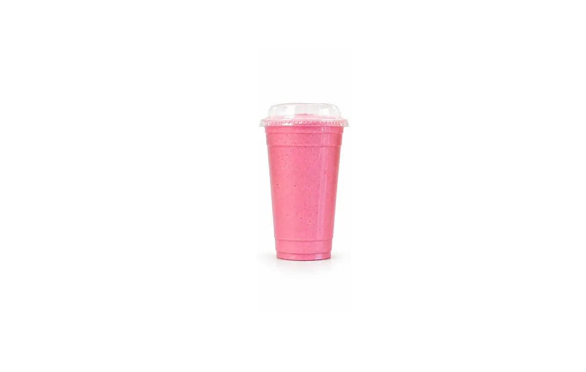 Dragon Fruitty protein smoothie with dragon fruit